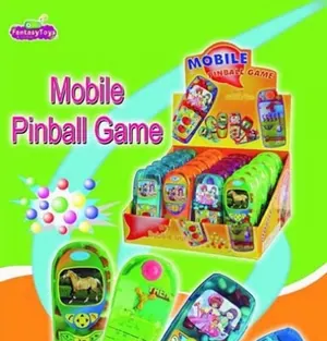 Mobile Pinball Game, skill game by Fantasy Toys & Candies