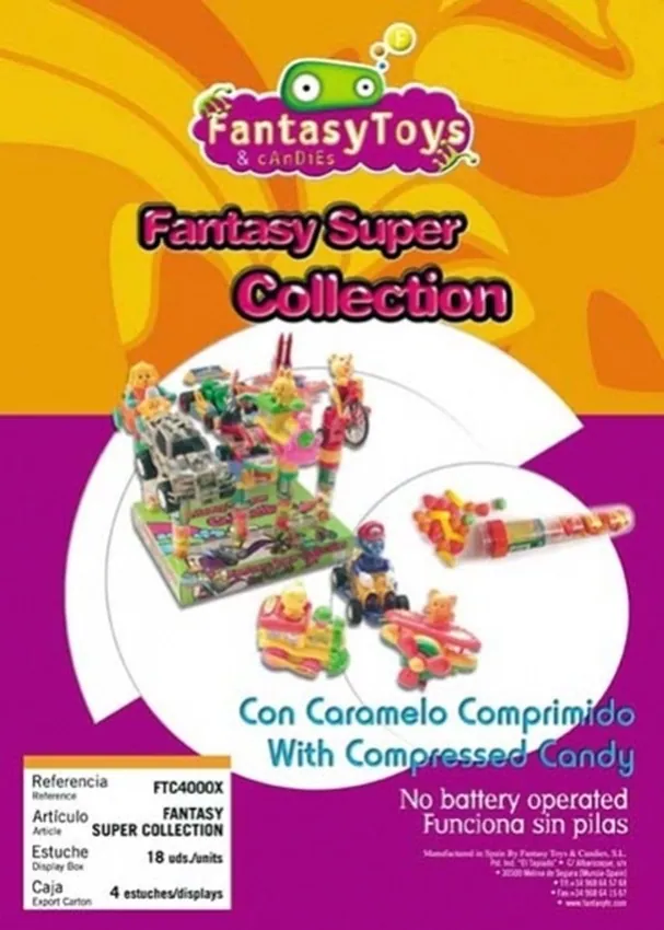 Product sheet of Fantasy Super Collection, reference FTC 4000X