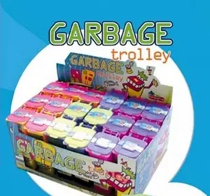 Garbage Trolley, garbage bin by Fantasy Toys & Candies