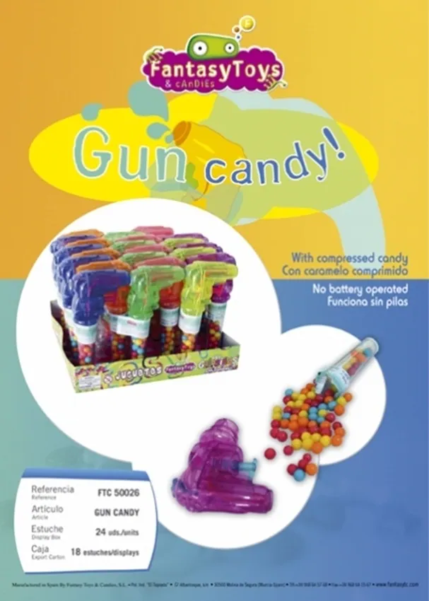 Product sheet of Gun Candy, reference FTC 50026