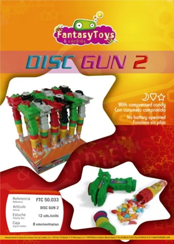Product sheet of Disc Gun 2, reference FTC 50033