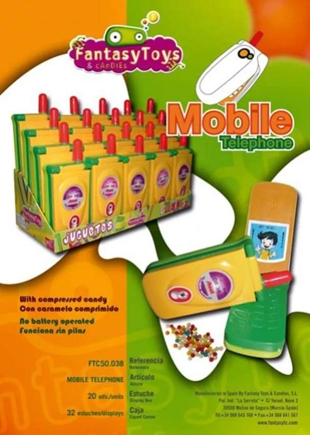 Product sheet of Mobile Telephone, reference FTC 50038