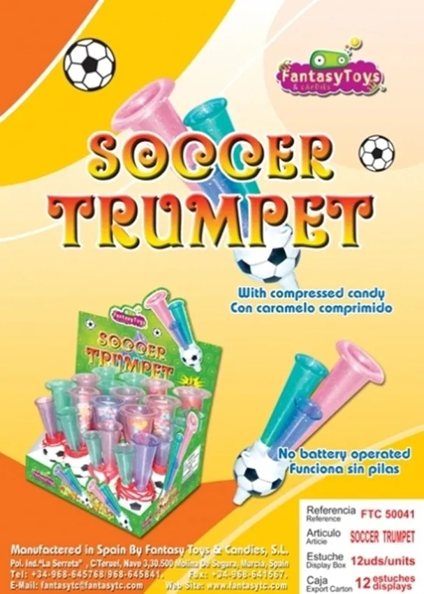 Product sheet of Soccer Trumpet, reference FTC 50041