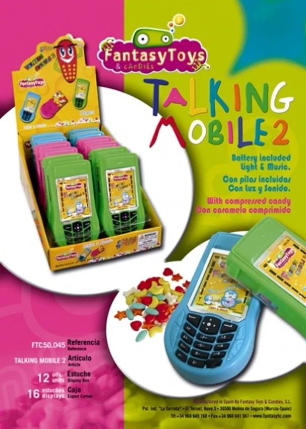 Ficha del producto Talking Mobile 2, referencia FTC 50045