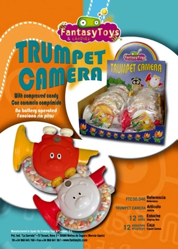 Product sheet of Trumpet Camera, reference FTC 50046