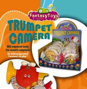 Trumpet Camera, toy camera by Fantasy Toys & Candies