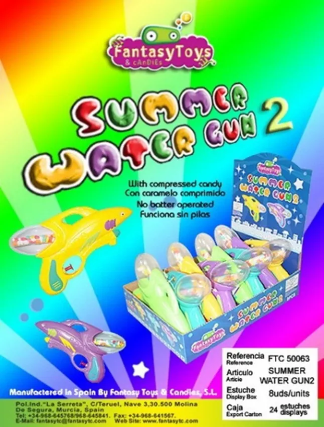 Product sheet of Summer Water Gun 2, reference FTC 50063