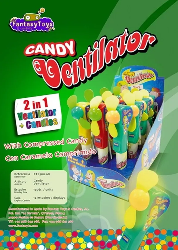 Ficha del producto Candy Ventilator, referencia FTC 50067