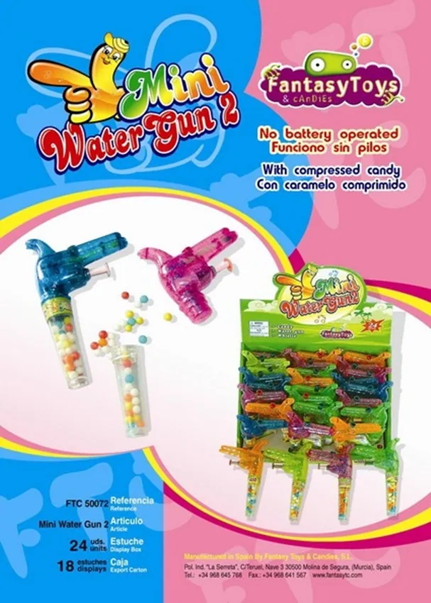 Product sheet of Mini Water Gun 2, reference FTC 50072