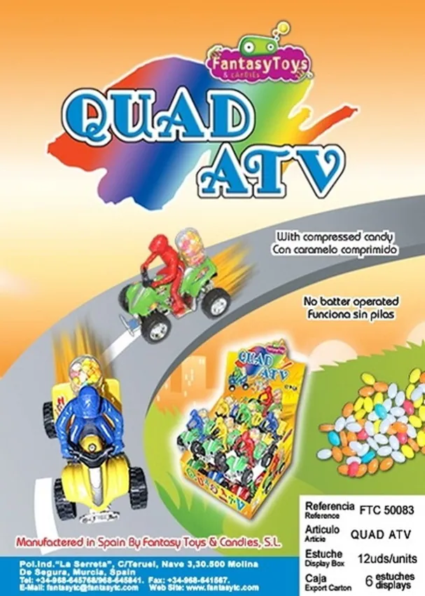 Product sheet of Quad ATV, reference FTC 50083
