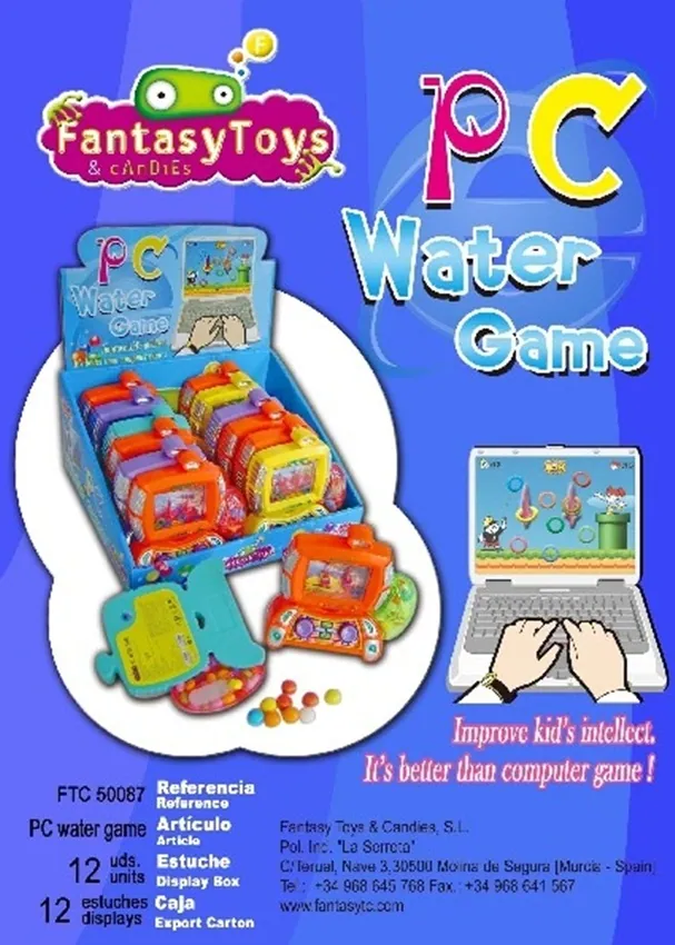 Product sheet of PC Water Game, reference FTC 50087