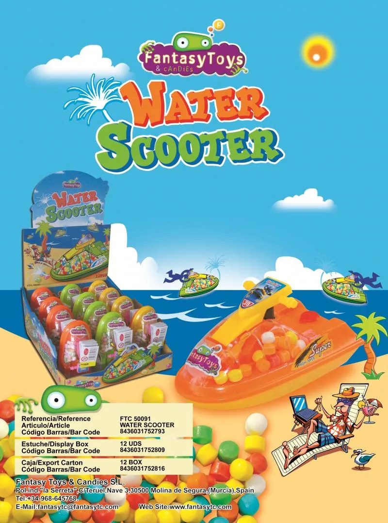Product sheet of Water Scooter, reference FTC 50091