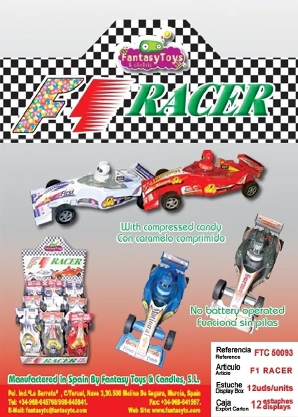 Product sheet of F1 Racer, reference FTC 50093