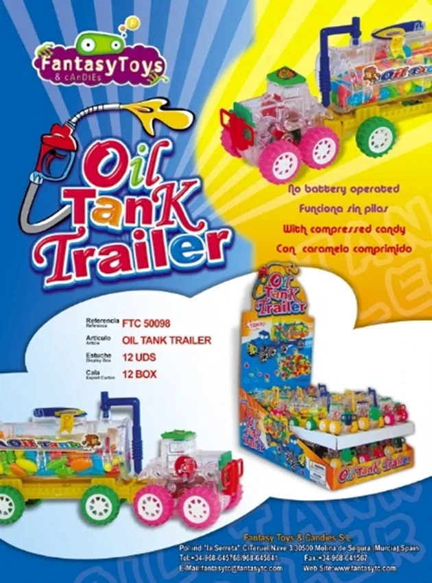 Product sheet of Oil Tank Trailer, reference FTC 50098