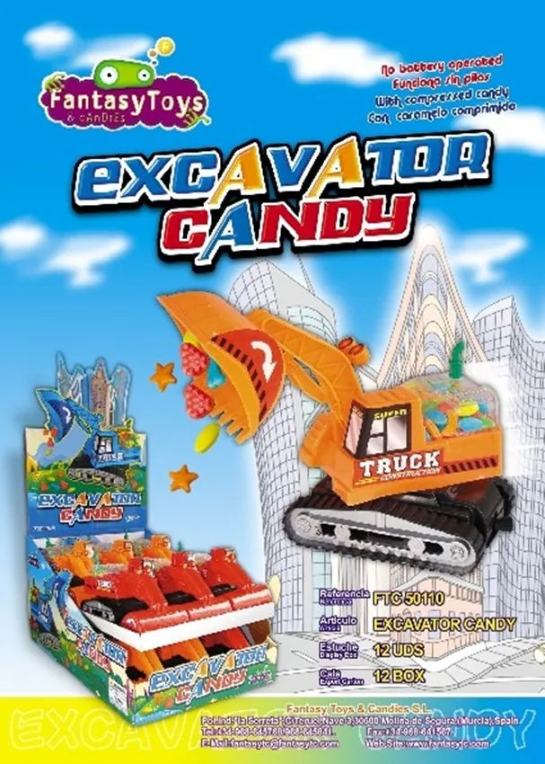 Product sheet of Excavator Candy, reference FTC 50110