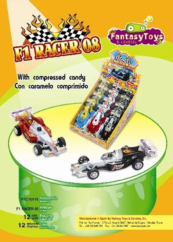 Product sheet of F1 Racer 08, reference FTC 50115