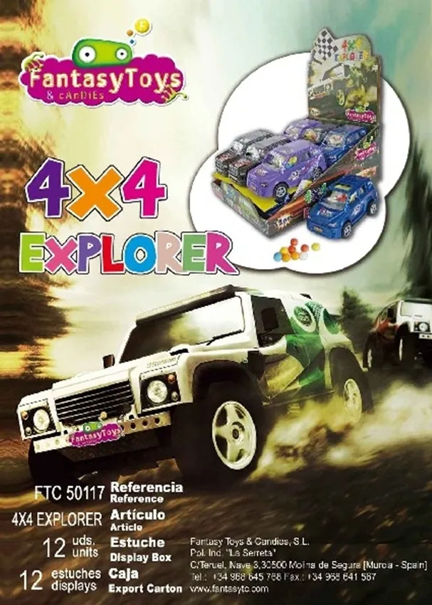 Product sheet of 4x4 Explorer, reference FTC 50117