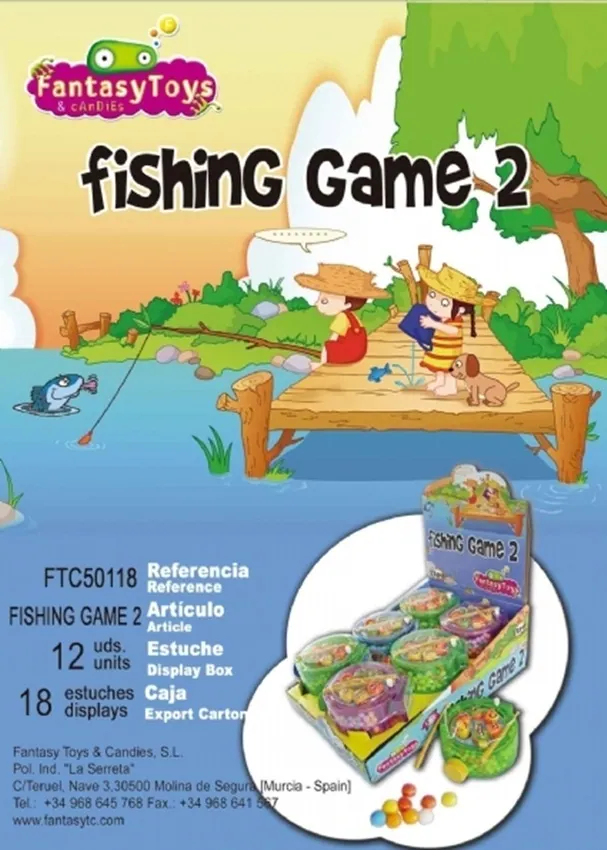 Product sheet of Fishing Game 2, reference FTC 50118