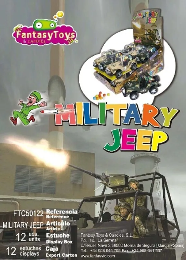 Product sheet of Military Jeep, reference FTC 50122