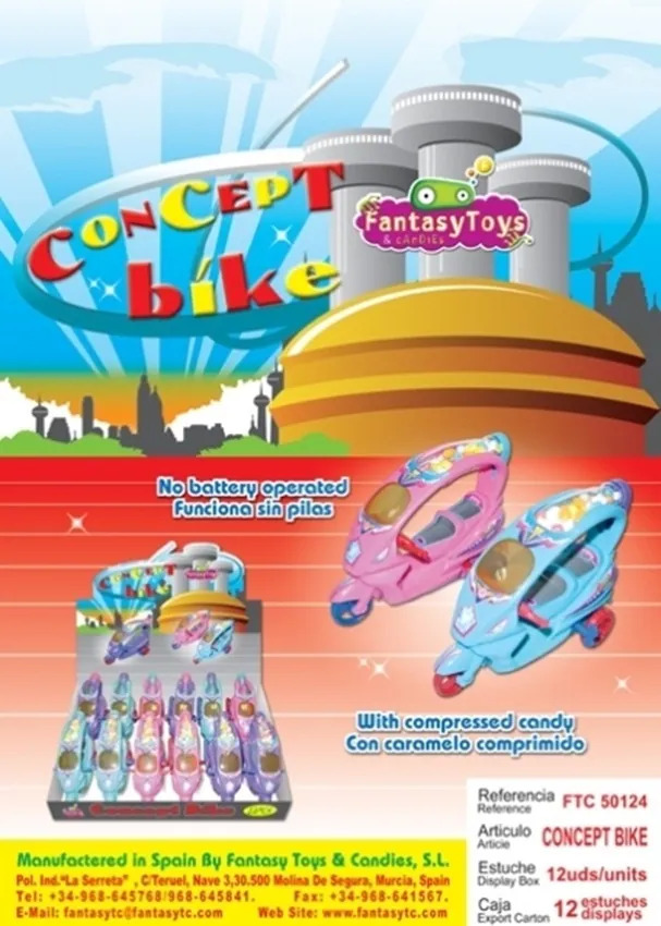 Product sheet of Concept Bike, reference FTC 50124