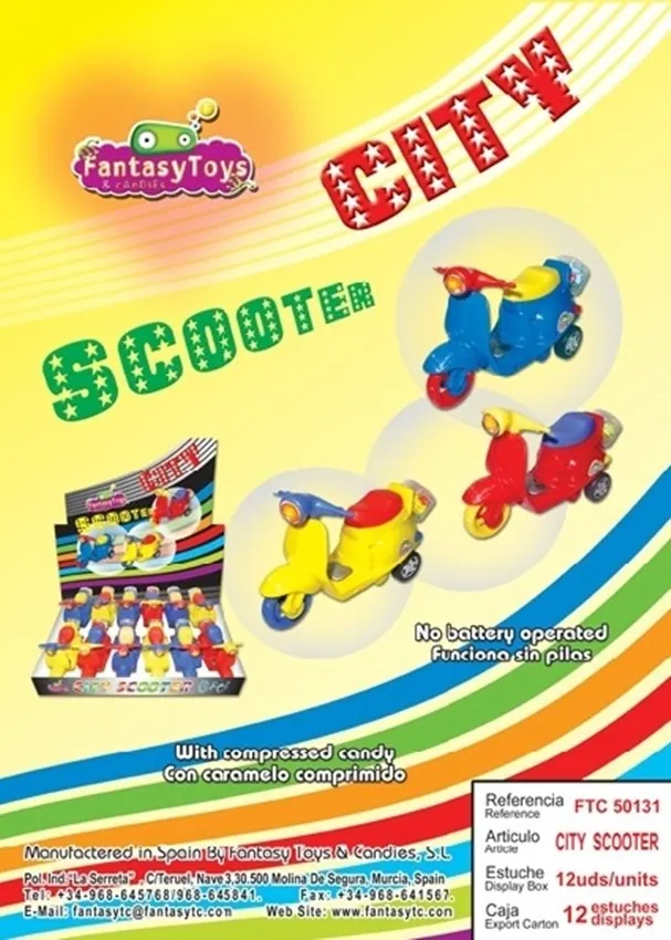 Product sheet of City Scooter, reference FTC 50131