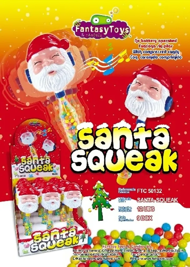 Product sheet of Santa Squeak, reference FTC 50132