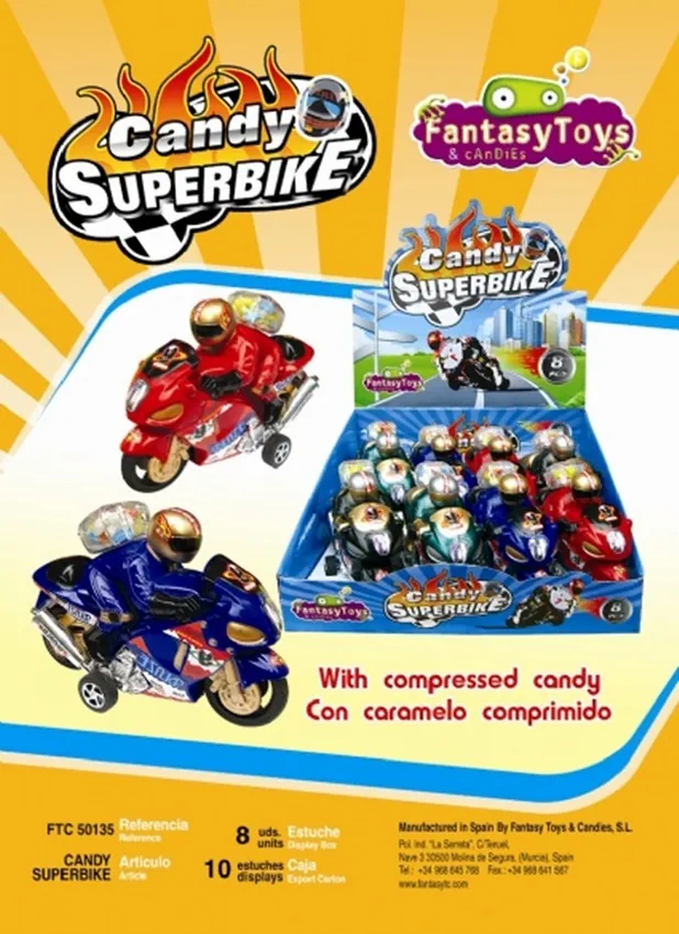 Product sheet of Candy Superbike, reference FTC 50135