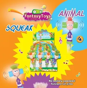 Animal Squeak 4, squeaky toy by Fantasy Toys & Candies