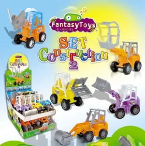 Set Construction 2, construction vehicle by Fantasy Toys & Candies