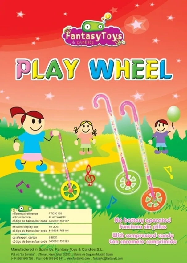 Product sheet of Play Wheel, reference FTC 50168