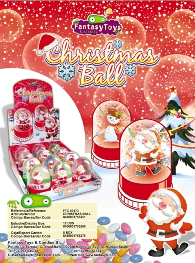 Product sheet of Christmas Ball, reference FTC 50173