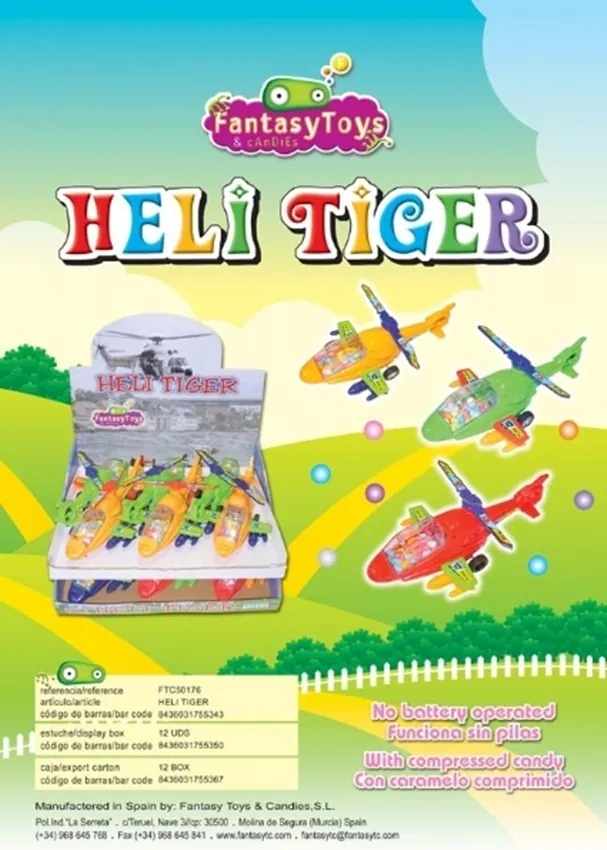 Product sheet of Heli Tiger, reference FTC 50176