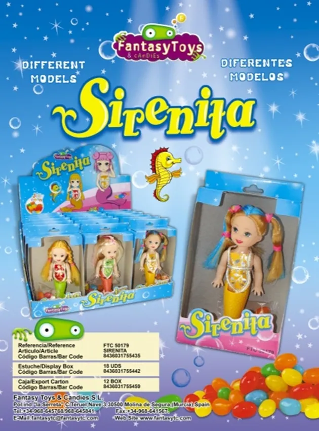 Product sheet of Sirenita, reference FTC 50179