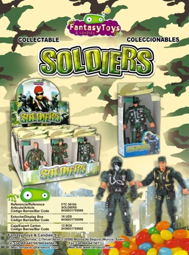 Product sheet of Soldiers, reference FTC 50184