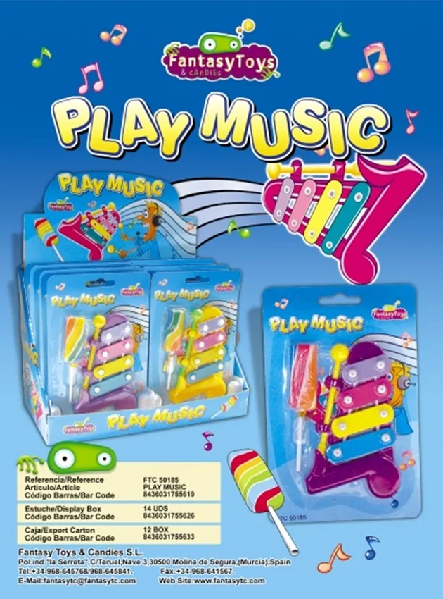 Product sheet of Play Music, reference FTC 50185