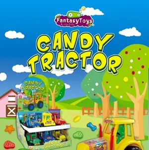 Candy Tractor, tractor by Fantasy Toys & Candies