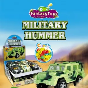 Military Hummer, military vehicle by Fantasy Toys & Candies