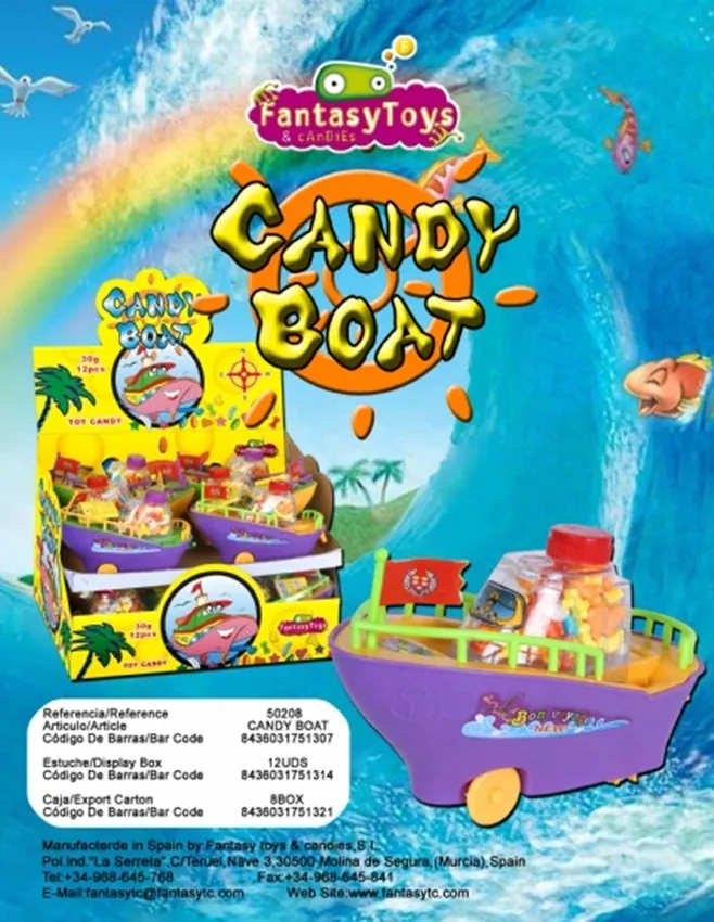 Product sheet of Candy Boat, reference FTC 50208