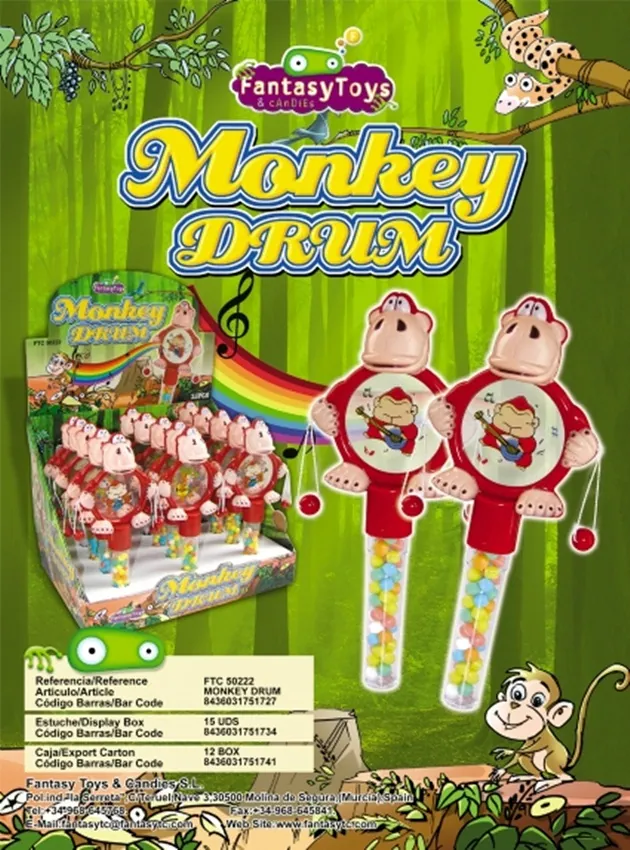 Ficha del producto Monkey Drum, referencia FTC 50222