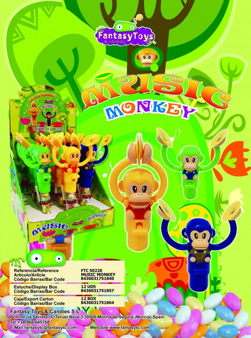 Product sheet of Music Monkey, reference FTC 50226