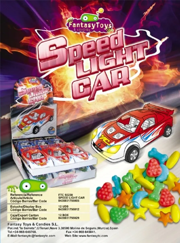 Product sheet of Speed Light Car, reference FTC 50230