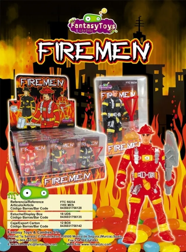 Product sheet of Firemen, reference FTC 50234
