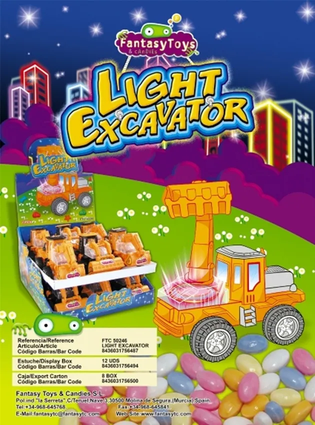 Product sheet of Light Excavator, reference FTC 50246