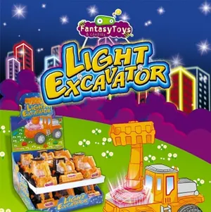 Light Excavator, construction vehicle by Fantasy Toys & Candies