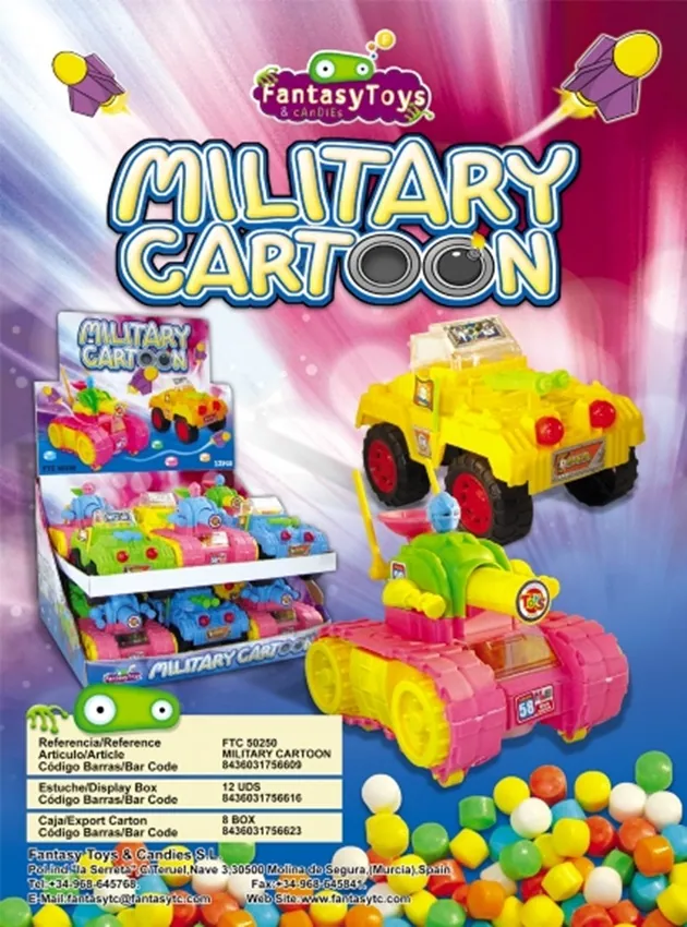 Product sheet of Military Cartoon, reference FTC 50250