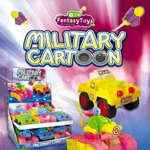 Military Cartoon, military vehicle by Fantasy Toys & Candies