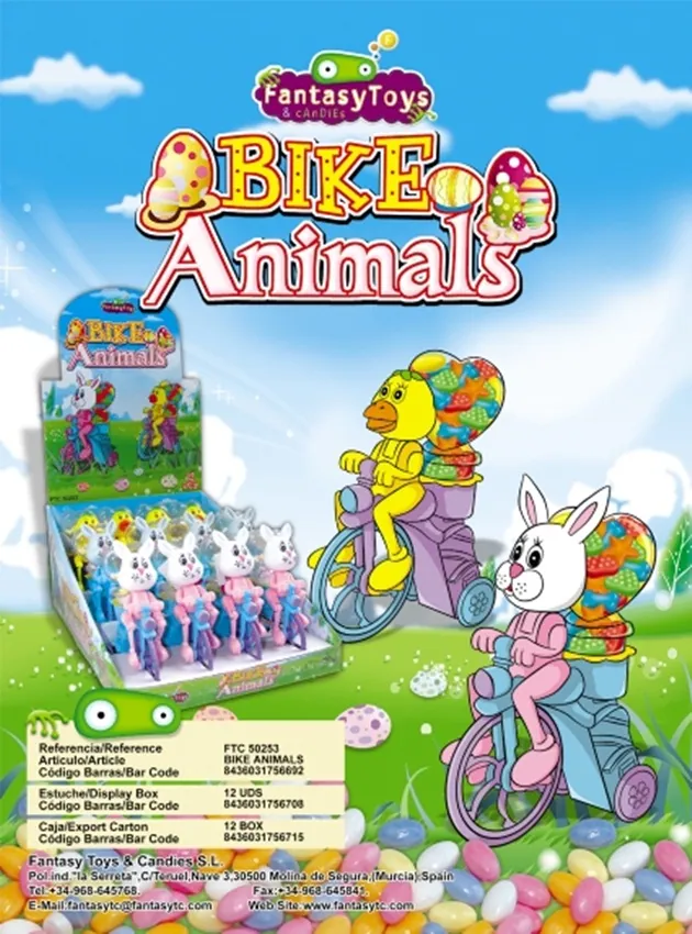 Ficha del producto Bike Animals, referencia FTC 50253