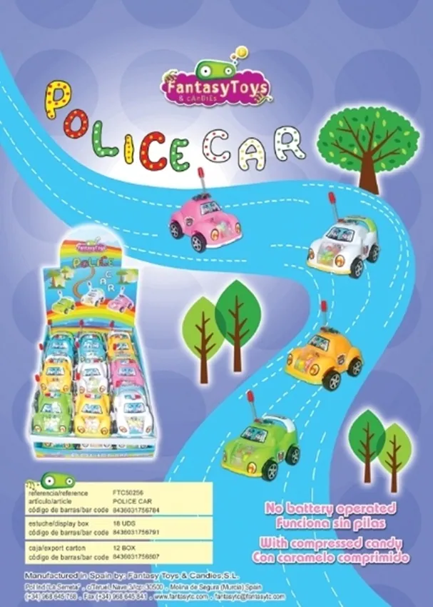 Product sheet of Police Car, reference FTC 50256