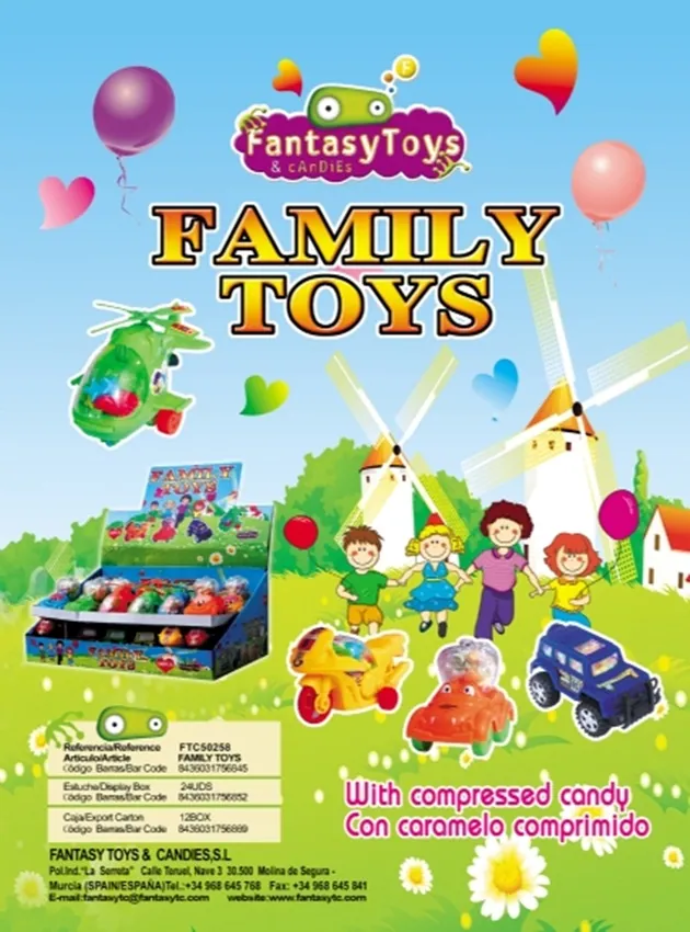 Product sheet of Family Toys, reference FTC 50258
