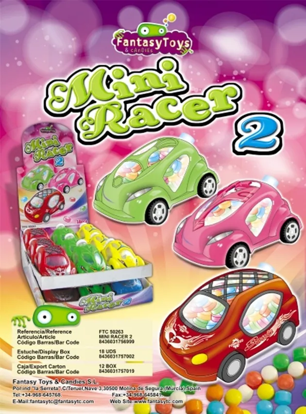 Product sheet of Mini Racer 2, reference FTC 50263